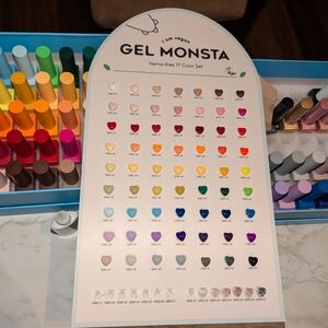 Gel Monsta Vegan Nail Polish Set